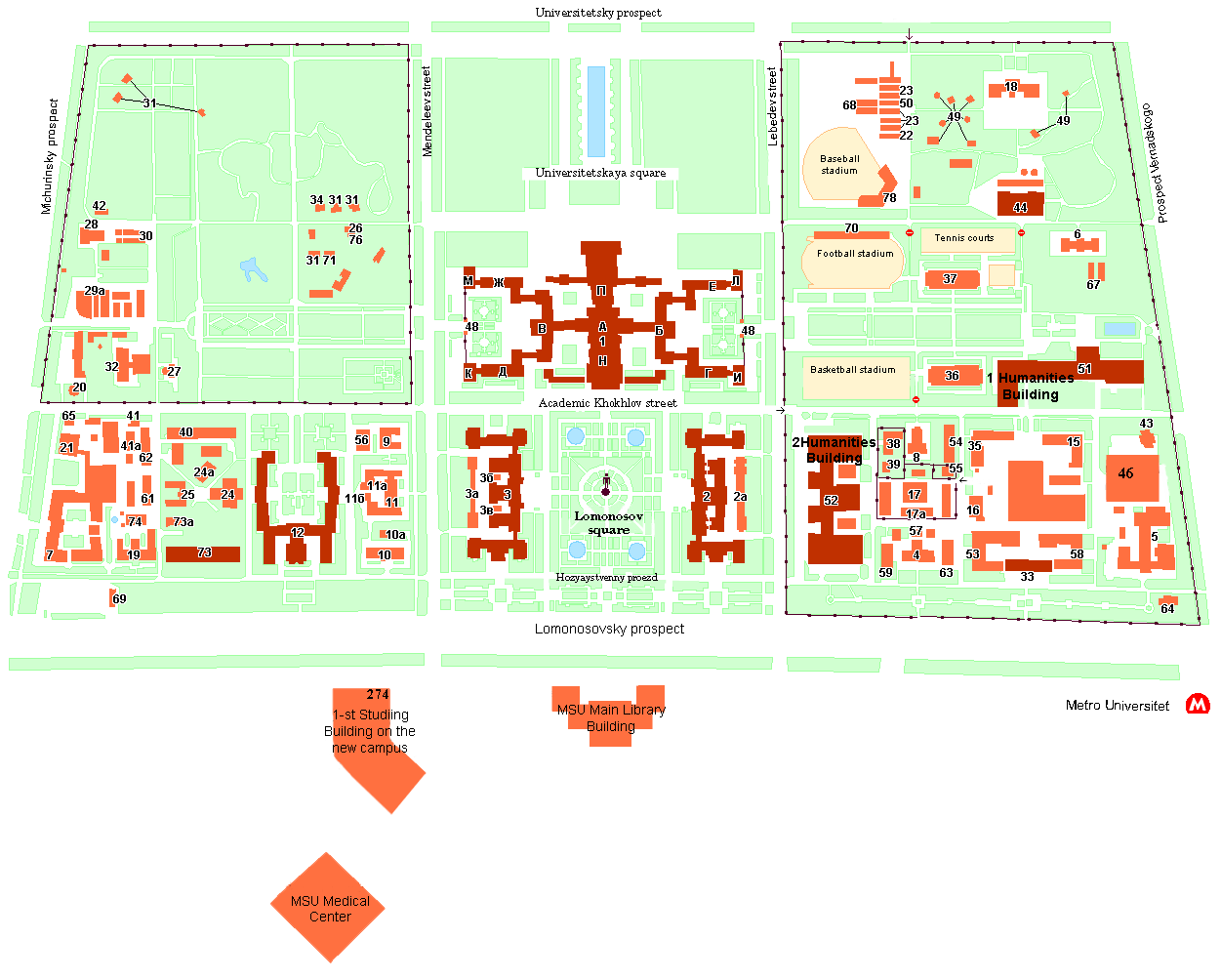 Мгу как доехать. Схема территории МГУ на Воробьевых горах. План корпусов МГУ. Схема зданий МГУ на Воробьевых горах. План территории МГУ им Ломоносова.